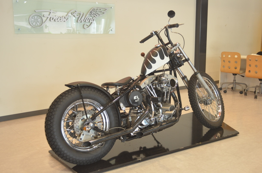 Harley Davidson リジットショベル 名古屋の中古ハーレー販売 インジェクションチューニング カスタム フォレストウィング